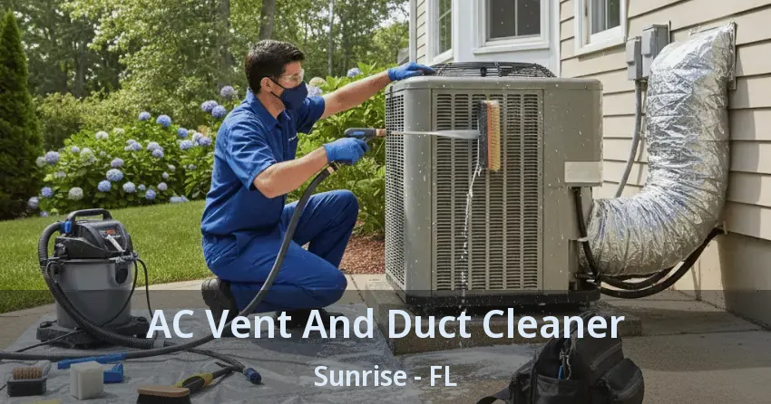 AC Vent And Duct Cleaner Sunrise - FL