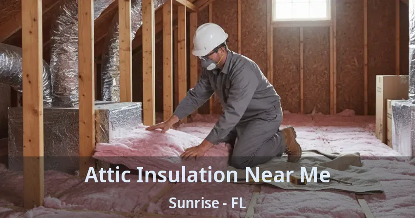 Attic Insulation Near Me Sunrise - FL