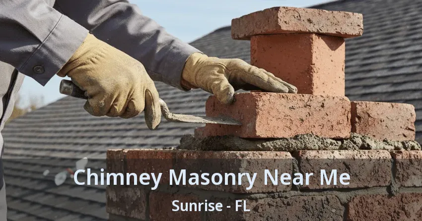 Chimney Masonry Near Me Sunrise - FL