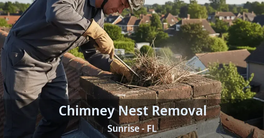 Chimney Nest Removal Sunrise - FL