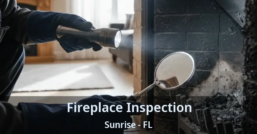 Fireplace Inspection Sunrise - FL