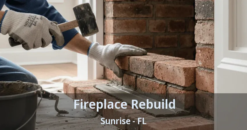 Fireplace Rebuild Sunrise - FL
