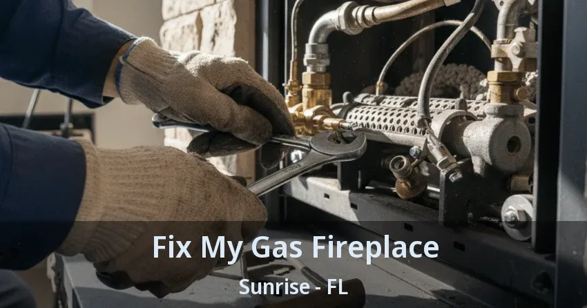 Fix My Gas Fireplace Sunrise - FL