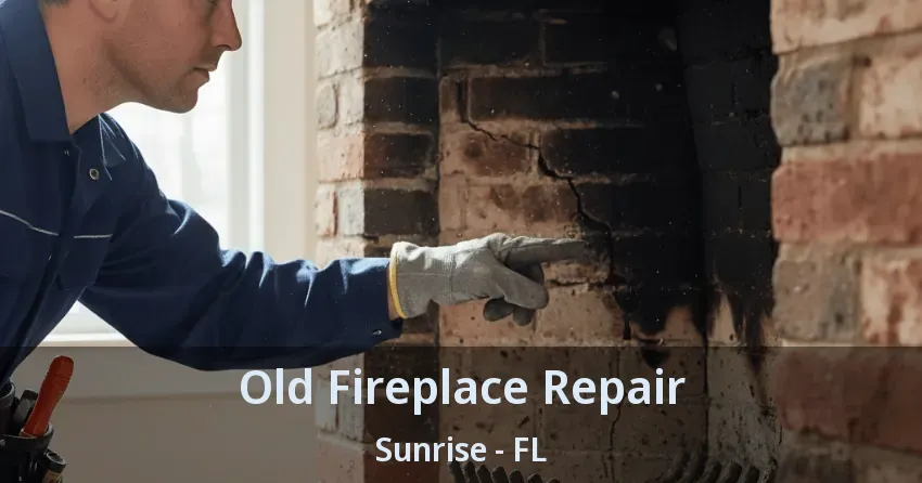 Old Fireplace Repair Sunrise - FL
