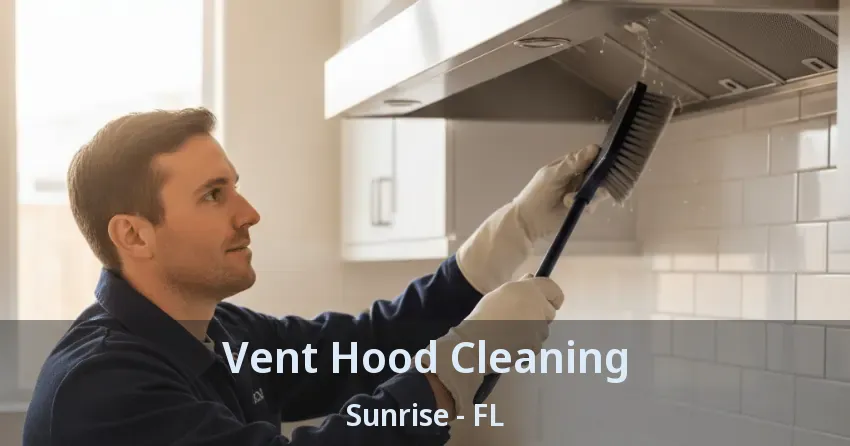 Vent Hood Cleaning Sunrise - FL