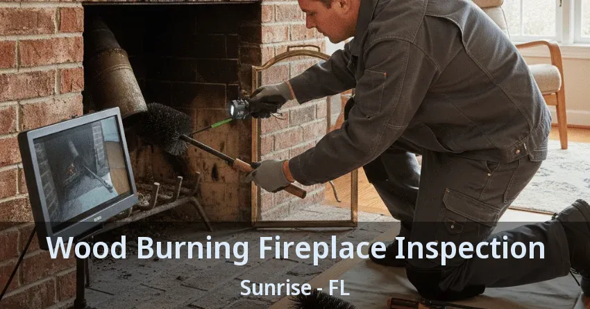 Wood Burning Fireplace Inspection Sunrise - FL